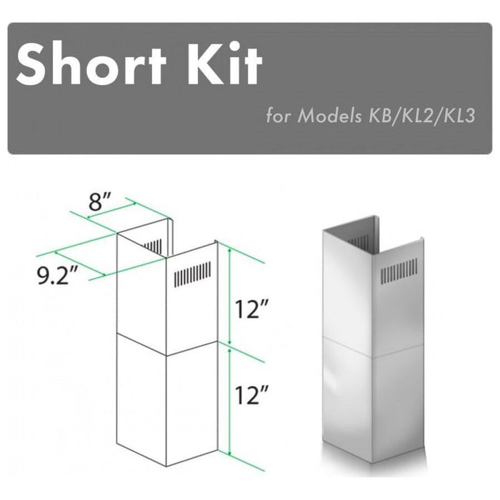 ZLINE Range Hood Accessories ZLINE Short Kit for 8ft. Ceilings (SK-KB/KL2/KL3)
