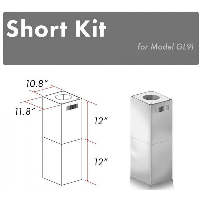 ZLINE Short Kit for Ceilings Under 8 feet ISLAND (SK-GL9i)