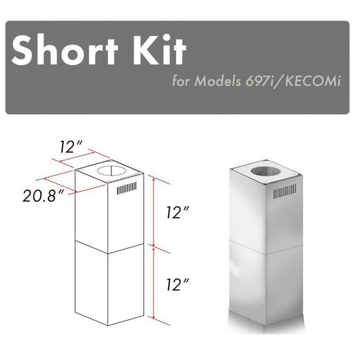 ZLINE Short Kit for Ceilings Under 8 feet (SK-697i/KECOMi)