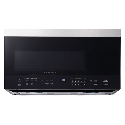 Cosmo 30'' 1.6 cu. ft. Over the Range Microwave in Stainless Steel with Vent Fan COS-3016ORM1SS