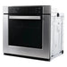 Cosmo 4 Piece, 36" Electric Cooktop 30" Wall Oven 24.4" Microwave & Refrigerator COS-4PKG-141